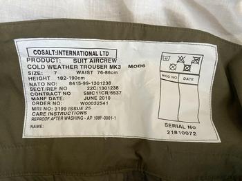 Helicopter cold weather trousers - main image