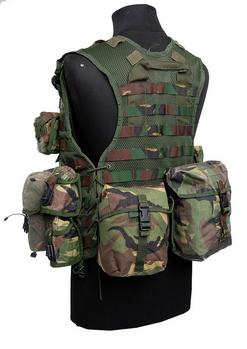 Genuine Dutch DPM Camo Medium Molle / Modular Utility Pouch - main image