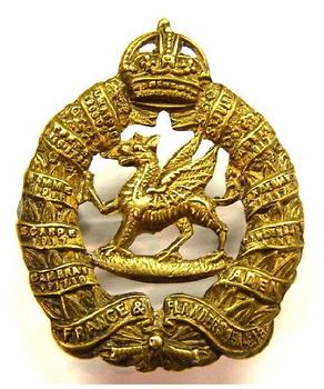 1st bn Monmouth regiment cap badge
