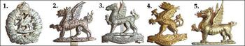 Monmouthshire Regiment Cap Badges - main image