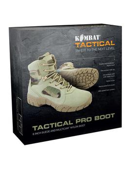 MTP / Desert Boots Converse Style Zip Sided Short Multicam Tactical Desert Pro Boots Kombat - main image