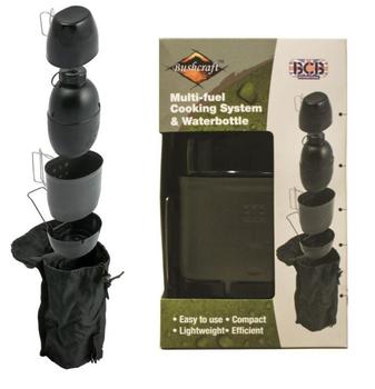 Black Crusader Multi Fuel Cooking System With Black Crusader Pouch ~ CN023 - main image