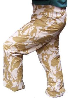 Desert MVP Wet Weather Trousers, New Genuine British Army Issue Desert Goretex Trousers