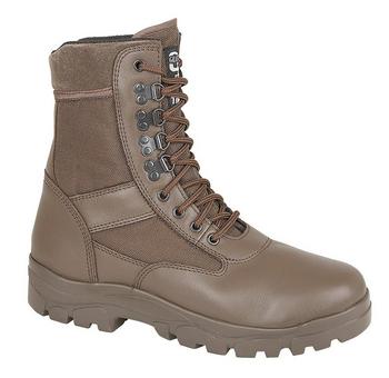 Brown Combat Boots Grafters G Force Thinsulate Warm Lined Boot  - M668B - main image