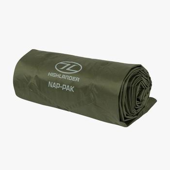 Military Green Inflatable Mattress Highlander Nap Pak Sleeping Mat - AIR071 - main image