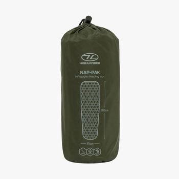 Military Green Inflatable Mattress Highlander Nap Pak Sleeping Mat - AIR071 - main image