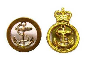 Genuine British Naval Cap / Beret Badges