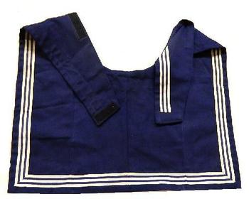 Naval Issue Blue Uniform Collar