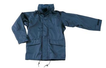 Navy Blue Waterproof and Breathable Ripstop Tempest / helford Jacket, New