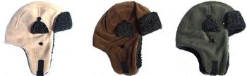 New Warm And Soft Fleece Bomber Trapper Style Hat - main image