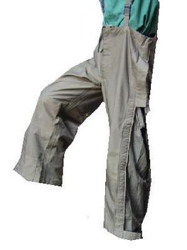 Genuine Issue Olive Green New Generation Gortex Bib Brace Trousers  - main image