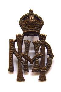 North Devon Hussars Cap badge