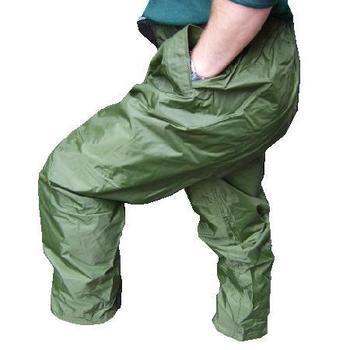 Foul Weather Water Proof Over Trousers, Northern Ireland Issue  Trousers, used