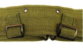 Webbing Belt, 44 Pattern Web Belt - Olive Green 44 pattern style belt - main image