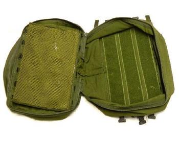 Medic Pouch Olive Green Or DPM Woodland PLCE Used Or Supergrade Medical Side Pouch - main image