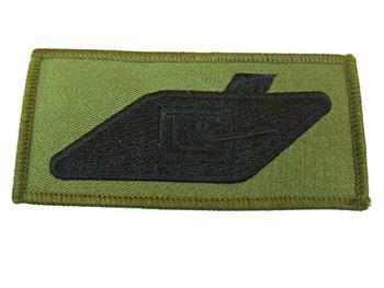 Royal Tank Regiment Crew Cloth TRF Badge Patch Sew On Tank Badge - main image