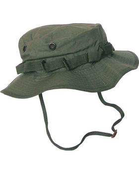Boonie Hat, Olive Green U.S. Military Style Ripstop Boony Hat, New