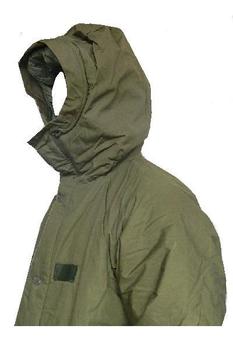 Parker Cold Weather - Hooded olive Green  Vintage Swedish M90 quilted lined military parka grade 2  - main image