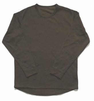 Thermal Base Layer Top British Army Olive Long Sleeve Vest, New - main image