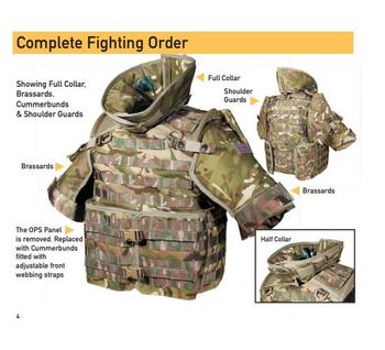 MTP Molle Body Armour Osprey MK 4 Complete Fighting Order Set, New - main image