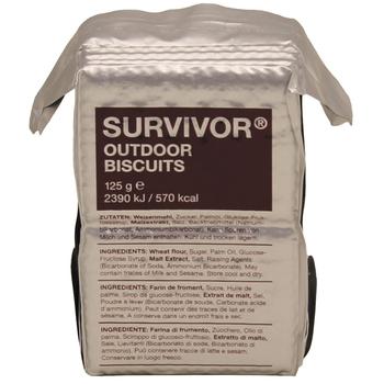 Biscuits Outdoor Survivor Biscuit Pack of 18 Hard Survival Biscuits, 125g Pack - main image
