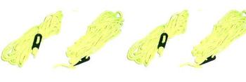 Hi Viz Fluorescent Guy Line, Pack of 4 x 4 Metres