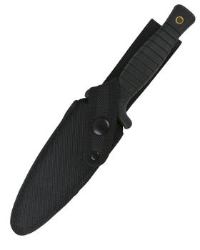 Para Combat Knife Double Edged With Black Nylon Sheath - Fairbairn And Sykes Style - main image