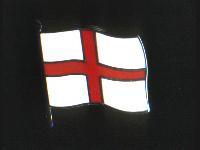 St Georges Flag Pin Badge - main image