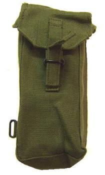 58 Pattern Webbing single ammo pouch plain no loops or pouch, Used graded stock