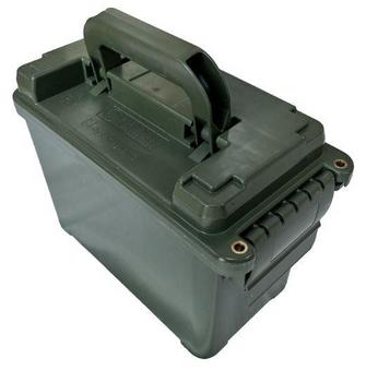 Olive Green ABS Plastic 50 Cal Storage Box - main image