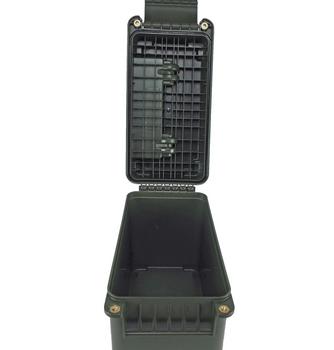 Olive Green ABS Plastic 50 Cal Storage Box - main image
