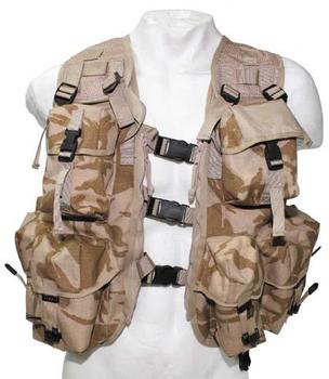 Desert Assault Vest Genuine British Army Issue Desert General Purpose Assault Vest - main image