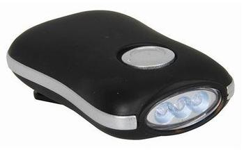 New Compact and Bright 3 LED Wind Up Pocket Dynamo Torch