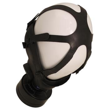 Black Polish MP5 / Arf-A Gas Mask / Respirator In Olive Bag With Filter - main image