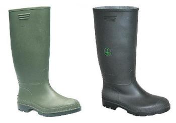 Wellingtons Quality Made Classic PVC Wellington Boots In Black Or Green
