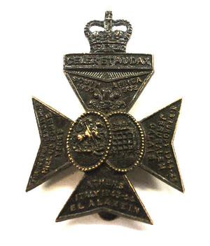 Queens Royal Rifles Cap Badge - main image