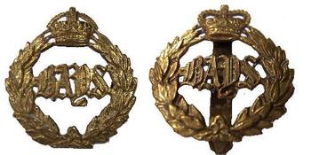 Queens's Bays (2nd Dragoon Guards) Cap badge