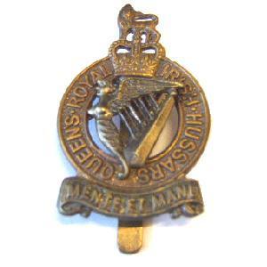 Queens Royal Irish Hussars Cap Badge - main image