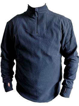 Navy Blue PCS Fleece Thermal Undershirt Military Issue ~ New And Graded - main image