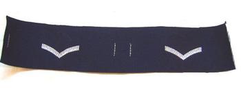 Raf Lance corporal Navy Rank Ribbon