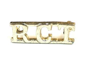 RCT Royal corps of transport shoulder title