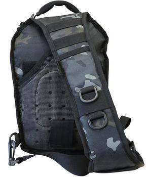 Mini Molle Recon Tactical 10 Litre Shoulder Day Bag, MTP, Olive, Black And Camo - main image