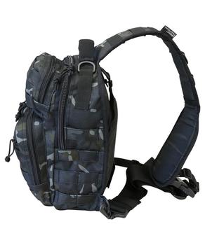 Mini Molle Recon Tactical 10 Litre Shoulder Day Bag, MTP, Olive, Black And Camo - main image