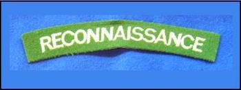 Cloth Reconnaissance Shoulder Title