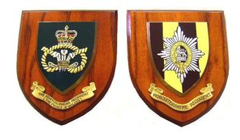 New Hand Painted Regimental Wall Plaques great for home or office Display