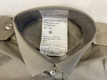 stone maternity shirt - main image