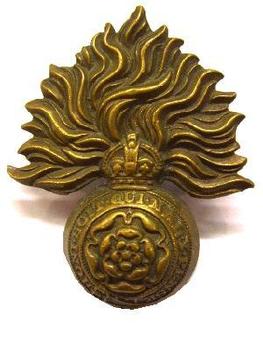 Royal Fussiliers (City of London Regiment) Cap badges