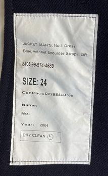 RTR Bands Tunic Royal Tank Regiment No 1 Blue Other Ranks Dress Jacket - main image