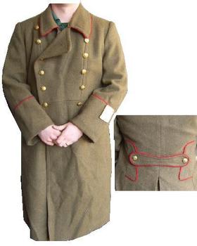 Great Wool Mix Russian Officers Khaki great coat