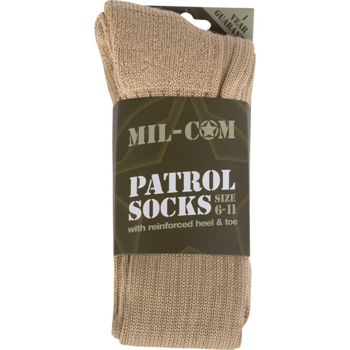 Desert Sand Patrol Socks Double Knitted Sole Military Style Combat Socks - main image